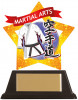 MINI-STAR MARTIAL ARTS KARATE ACRYLIC PLAQUE (AC19675A)