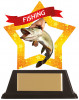 MINI-STAR FISHING ACRYLIC PLAQUE (AC19661A)