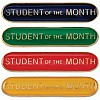 METAL BAR PIN BADGES - STUDENT OF THE MONTH (SB16122X)