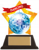 MINI-STAR DANCE - DISCO ACRYLIC PLAQUE (AC19649A)