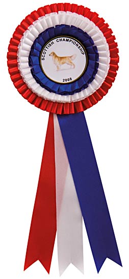 UNION ROSETTE RED, WHITE AND BLUE (RO7416)