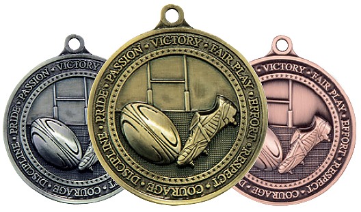 OLYMPIA RUGBY MEDAL (MM17085X)