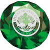 IMPULSE DIAMOND GREEN PAPERWEIGHT (CR22203X)