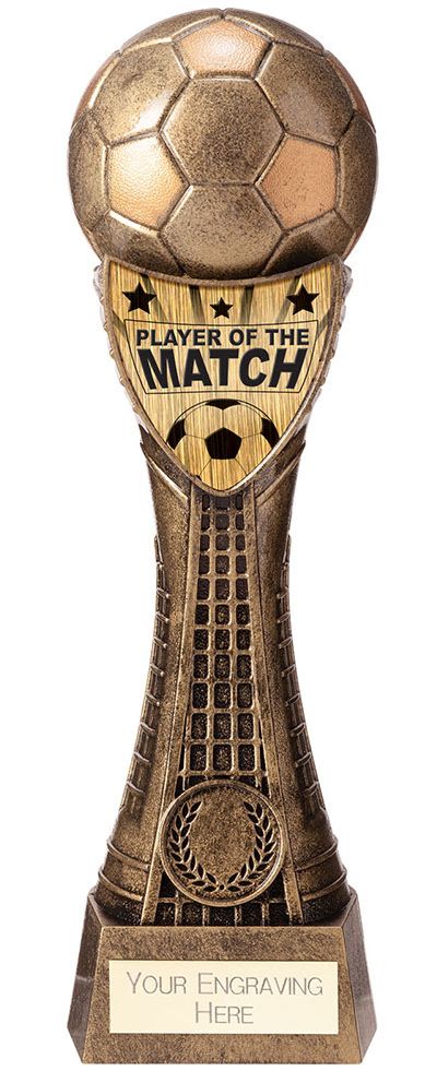VALIANT CLASSIC GOLD FOOTBALL PLAYER OF THE MATCH (PE22312X)